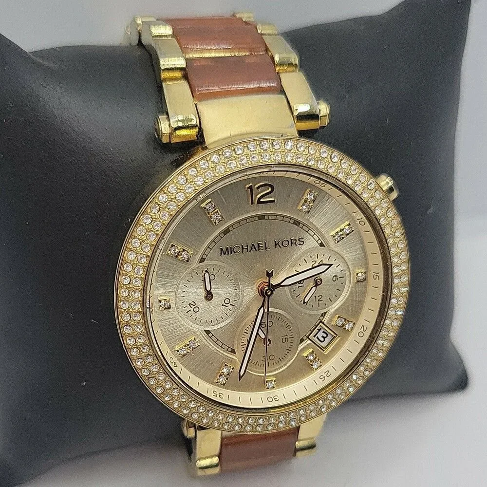 Michael Kors Parker Mini MK6139 Women's Stainless Steel Analog Dial Watch AM673